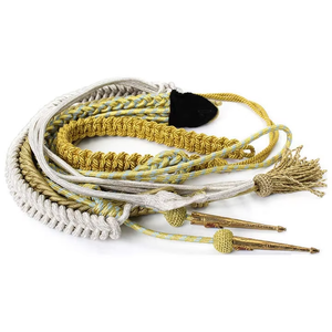Nouvelles Aiguillettes de Cérémonie Torsadées pour Uniformes – Cordons d'Épaule – Prix de Gros - Product Image 4