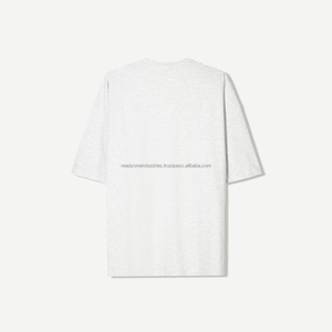 Logo personnalisé lavé à l'acide respirant anti-rétrécissement T-Shirt pour hommes de haute qualité Vintage grande taille Streetwear 100% coton - Product Image 5