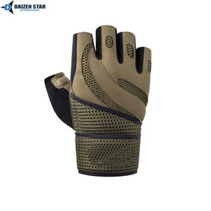 Gants de musculation en daim à demi-doigts pour la salle de sport et la musculation, respirants et antidérapants - Product Image 3