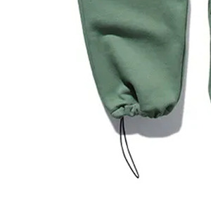 LAMA INDUSTRIES <b>Men's</b> Green <b>Linen</b>/Cotton for Wash Criss-cross Sweatpants Elastic Waist Drawstring Casual <b>Joggers</b> Side Pockets - Product Image 6