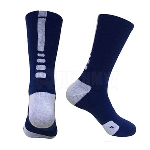 Wholesale High Quality Athletic Cotton/<b>Polyester</b> Men Crew <b>Socks</b> Daily Use Eco-Friendly Cuff Detail Quick Dry Breathable Sale Now - Product Image 5