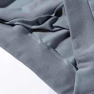 OEM Service Wholesale Price Customized Logo Solid Color Men's Sweatshirts Jogging Casual Wear Sweatshirts Men's Sweatshirts - Product Image 6