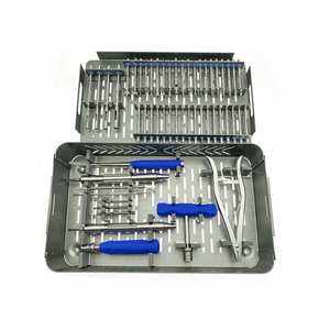 Juego de 53 Piezas de Extractores de Tornillos Ortopédicos, Juego de Herramientas para Extraer Tornillos Rotos, Instrumentos Quirúrgicos de Acero Inoxidable, Kit Profesional Portátil - Product Image 4