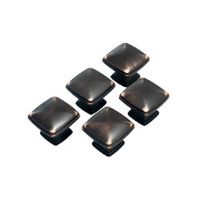 Pomos de muebles antideslizantes de alta durabilidad, Pomo de puerta de armario de cocina cuadrado Simple, opciones de Color óptimas para uso en cajones de armario - Product Image 2