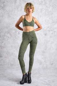 Leggings de yoga et d'entraînement haut de gamme pour femmes, taille haute, sans couture, pour la course, le sport et le fitness, OEM ODM Marque Privée - Product Image 2