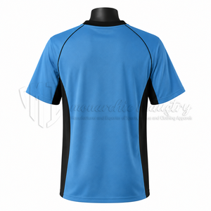 Camiseta de Fútbol Raglán Personalizada para Hombre, Camiseta Deportiva de Poliéster de Secado Rápido, Fabricante OEM ODM - Product Image 2