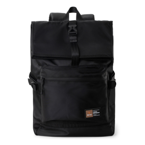 Unisex Polyester <b>Backpack</b> 15 Inches Multiple Pockets Cover Closure Day <b>Backpack</b> Normcore Minimalist Style - Product Image 3