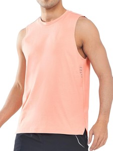 Camiseta sin mangas de algodón premium para hombre, chaleco informal para gimnasio, suave, transpirable, ajuste muscular, ropa de moda de verano, venta al por mayor para hombre - Product Image 2