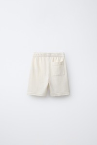 <b>Men's</b> Cream Waffle Knitted Cotton Sleep <b>Shorts</b> With Pockets Casual Summer Pajama Bottoms Soft Fabric - Product Image 6