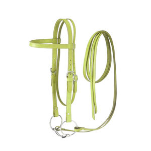 High Quality Leather Horse Bridle With Padded Noseband Adjustable Headstall Durable Riding Tack For <b>Equestrian</b> Use - Product Image 4