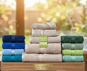 Toallas de Mano Desechables de Algodón Orgánico Teñido en Hilo Color Granate, Altamente Absorbentes, para Spa, Viajes, Playa y Piscina - Product Image 4