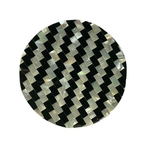 Elegant Shell Inlay <b>Drink</b> <b>Coasters</b> for Home Decor - Product Image 1