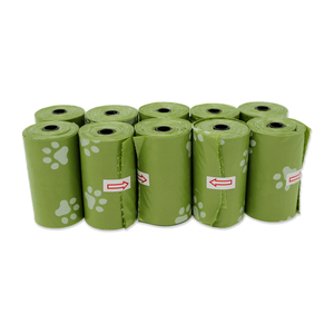 Certifié 100% maison écologique chien merde sacs haute qualité en plastique jetable fort Logo personnalisé étanche Direct Vietnam - Product Image 6