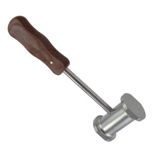 Best Quality Dental <b>Mallet</b> Large 1" Diameter Manual Stainless Steel Head <b>Wooden</b> Handle Durable High Quality By Grip Surgical - Product Image 3