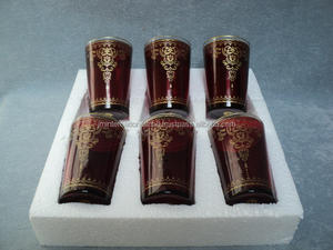 Moroccan <b>Teapot</b> <b>with</b> Moroccan Glassses - Product Image 3