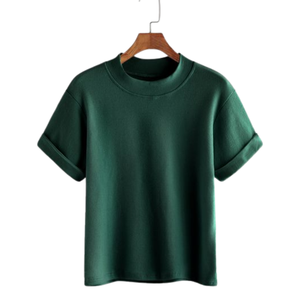 Camiseta Oversize para Hombre con Lavado Ácido, 100% Algodón, Estilo Vintage, para Impresión Personalizada de Ropa Urbana - Product Image 6