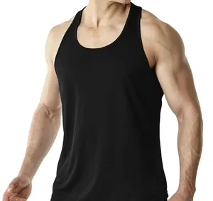 Camisetas sin Mangas para Hombre en Oferta, Ropa de Gimnasio de Alta Calidad, Colores Personalizados, Logotipo, Estilo Vintage, Poliéster/Algodón, Transpirable, Secado Rápido, Cuello Redondo - Product Image 1