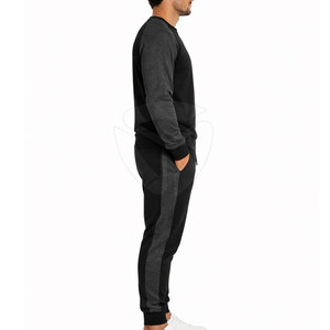 Ensemble de survêtement pour homme, qualité supérieure, tissu doux, coupe décontractée confortable, tenue élégante pour le fitness, la course à pied et le quotidien - Product Image 4