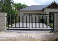 Puerta de Hierro Galvanizado Sparxwizz Engineering, Impermeable y Fácil de Montar, para Uso en Obras de Construcción, Puerta de Entrada, Fabricada en Maharashtra