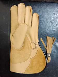 Guantes de Cetrería con Puño Largo, Fabricante de Guantes de Entrenamiento de Cetrería Personalizados, Proveedor de Guantes de Cetrería, Equipo para Actividades al Aire Libre - Product Image 3