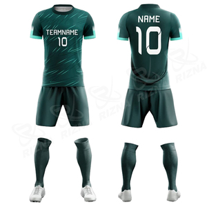 OEM Wholesale Best Polyester Sublimation Custom Design Soccer Jerseys Top Style Shorts Adults Breathable Quick Dry Name Logo - Product Image 2