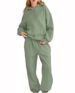Custom <b>Women</b>’s Premium Rhinestone <b>Velour</b> <b>Tracksuit</b> Set Oversized 2 Piece Sweatsuit with Up Hoodie Stylish Casual Loungewea - Product Image 4