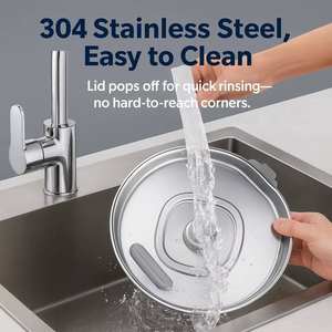 น้ำพุแมว สแตนเลส สำหรับแมวทุกวัย ป้องกันการรั่วซึม ช่วยกระตุ้นการดื่มน้ำ - Product Image 3