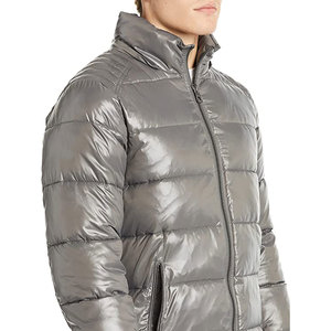 Custom Made Men's <b>Winter</b> Puffer <b>Jacket</b> Latest Style High Quality Long Sleeve with Stand Collar Featuring Your Logo - Product Image 2