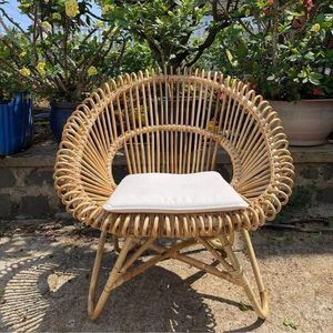Trendy Modern Outdoor Resort Style <b>Egg</b> <b>Chair</b> Wicker <b>Swing</b> Hanging Design With Stand For Balcony Patio Garden Use - Product Image 4