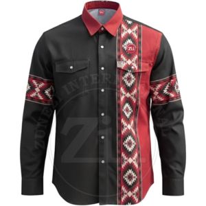Chemise de travail industrielle pour hommes, respirante, résistante aux flammes, pour le soudage, légère, imprimée, ignifuge - Product Image 2