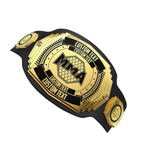 เข็มขัดแชมป์มวยปล้ำดีไซน์ปี 2026 คุณภาพดีที่สุด ราคาถูก ขายส่ง แผ่นโลหะหนัก - Product Image 2