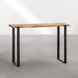 Vandana Amber Detail Console in Mango Wood and Kiren Metal - Product Image 2