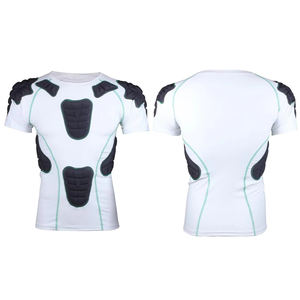 Camiseta Deportiva de Alto Rendimiento con Diseño Personalizado y Acolchado, Camiseta Deportiva Acolchada de Ajuste Profesional - Product Image 1