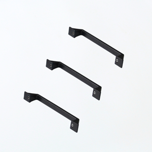 Poignée de Meuble Moderne Minimaliste en Alliage de Zinc Noir Mat pour Cuisine, Chambre, Salon, Armoire - Product Image 3