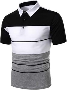 Polo de Golf Personalizado con Logotipo Bordado, Manga Corta, Algodón Básico de Secado Rápido, de Alta Calidad para Hombre - Product Image 5