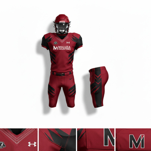 OEM Factory American Football Uniform Full Set Custom Sublimated Team Apparel Reinforced Stitching Durable Sports Wear - Product Image 5