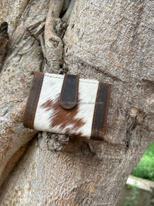 หนัง Cowhide จริงหนังคลัทช์การออกแบบใหม่มีสไตล์หลายใช้ตะวันตกขายร้อนหนัง Cowhide จริงกระเป๋าสตางค์ขนาดเล็กสําหรับผู้หญิง - Product Image 3