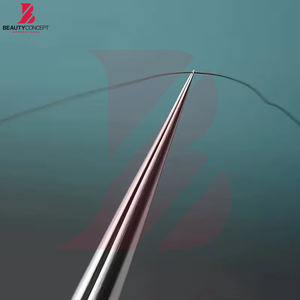 Pince à épiler personnalisée pour extensions de cils, outil de précision antistatique en acier inoxydable pour soins de beauté - Product Image 5