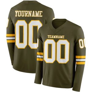 Camiseta de Fútbol Personalizada para Hombre, Manga Larga, Nombre del Equipo Personalizado, Transferencia Térmica/Bordado/Impresión Digital, Tela Transpirable - Product Image 6