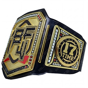 Cinturón de Campeonato de Lucha Libre BFW Personalizado, el Más Vendido, Indiscutible, de Lujo, con Placas Gruesas de Latón y Piedras de Cristal - Product Image 1