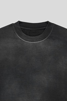 T-shirt à manches longues coupe ajustée HSI 2026 100 % coton, impression numérique sur le devant, logo personnalisé, OEM/ODM, prêt à être expédié