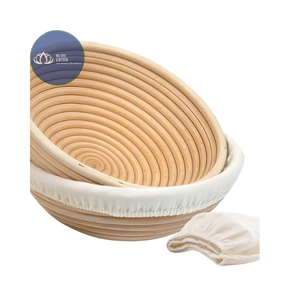 DISPONIBLE Juego de Moldes para Pan y Pasteles de Ratán Natural Ecológico, Herramientas de Repostería Flexibles No Tóxicas, Exportación al por Mayor - Product Image 1