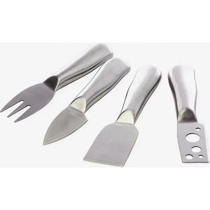 Elegante juego de cuchillos para queso de metal que ofrece rendimiento profesional con un diseño elegante. - Product Image 6