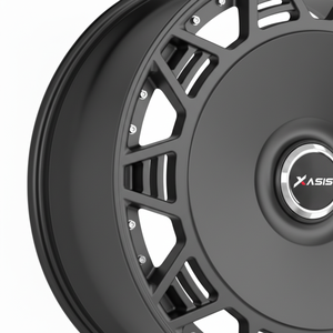 Llantas de aleación Bentley ligeras, forjadas por flujo, de una pieza, con radios múltiples, acabado plateado mecanizado, de 19, 20, 21 y 22 pulgadas. - Product Image 5