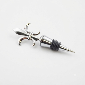 Tapón de Botella de Vino Metálico Dorado, Reutilizable, de Aleación de Zinc, Decorativo, con Junta de Silicona Hermética, para Fiestas - Product Image 4