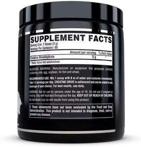 OEM ODM <b>Creatine</b> Monohydrate Powder 60 Servings 5g per Serving Unflavored Micronized - Product Image 2