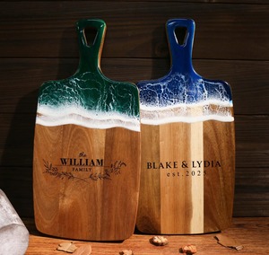 Plateau de service en bois Bismillah de qualité supérieure, idéal pour servir des desserts, des collations, des apéritifs, dans les hôtels et les restaurants. - Product Image 2