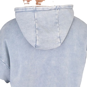 Sweat-shirts à capuche oversize délavés pour hommes, style vintage streetwear avec impression numérique pour couples hiver 2026 - Product Image 4