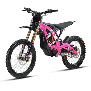 2025 Electric 60v Sport Style Dirt E-Bike 8000W Off-Road Motorcycle with Double Spring Light Bee <b>X</b> Pink Available in Stock - Product Image 1