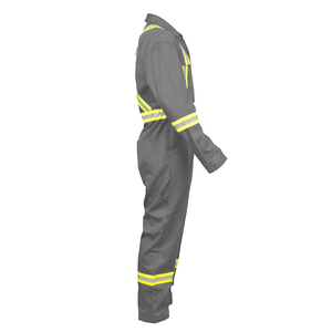 Traje de Construcción de Alta Visibilidad Personalizado, Ropa de Trabajo para Electricistas, Overol Reflectante con Logotipo Personalizado, Uniforme de Trabajo de Alta Visibilidad - Product Image 3